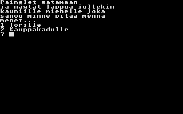 Leisure Suit Eki in Search of a Boyfriend atari screenshot
